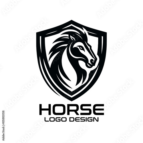 Horse Vector Logo Design