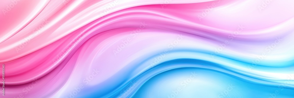 Colorful Fluid Art With Swirling Blues, Pinks, and Purples in a Glossy Finish