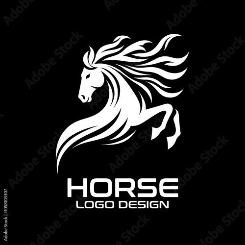 Horse Vector Logo Design