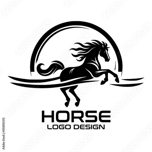 Horse Vector Logo Design