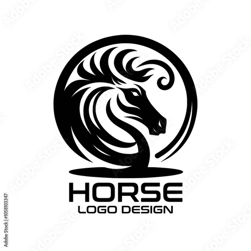 Horse Vector Logo Design