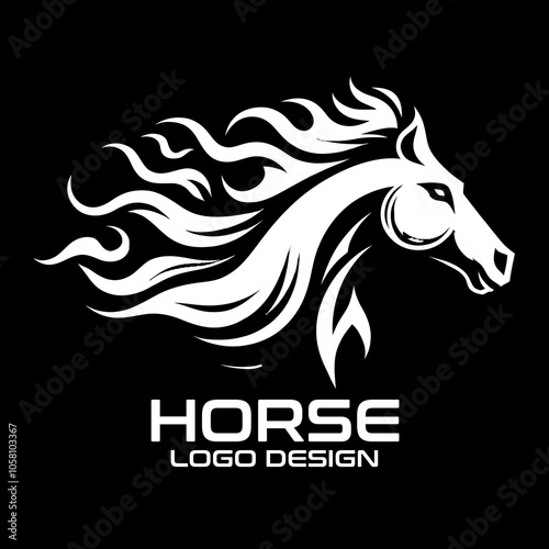 Horse Vector Logo Design