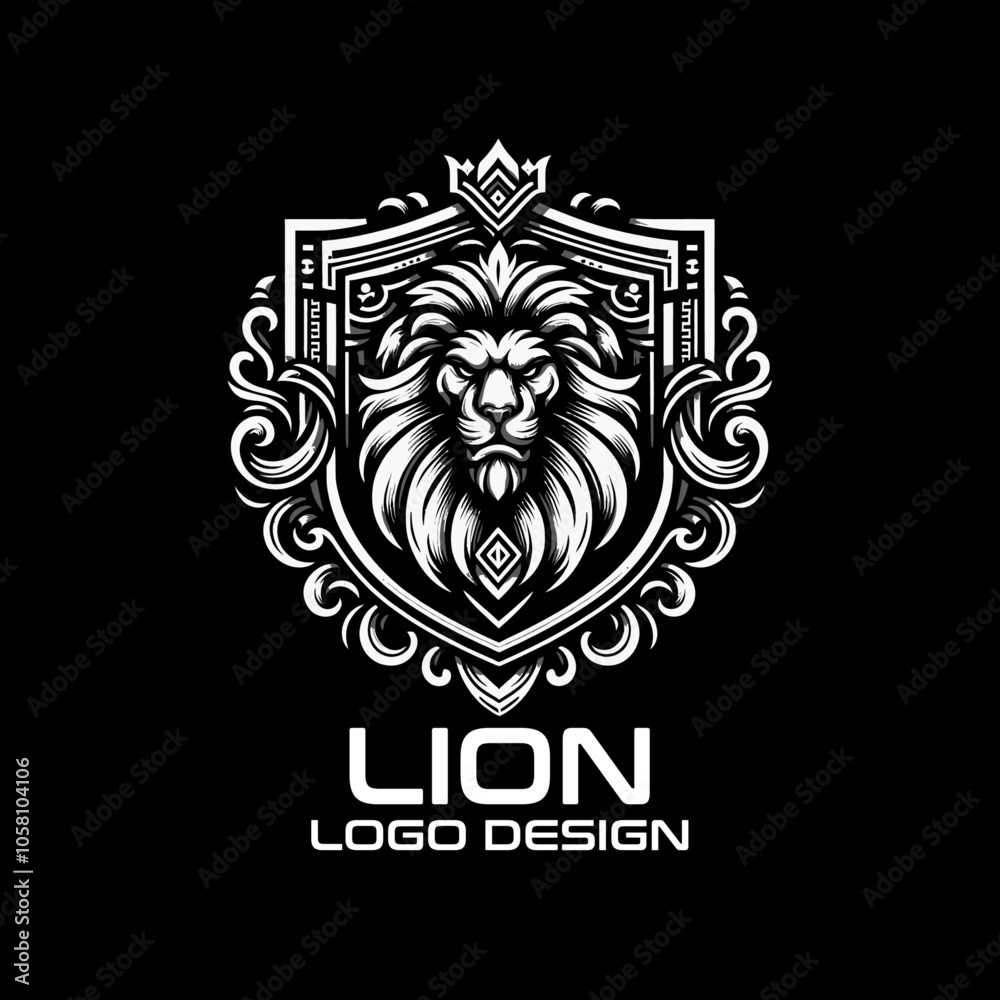 Lion Vector Logo Design Lion Vector Logo Design