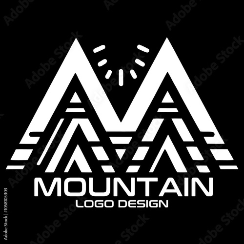 Mountain Vector Logo Design