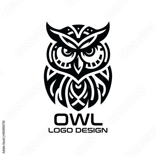 Owl Vector Logo Design