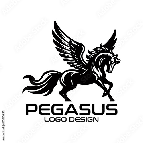 Pegasus Vector Logo Design