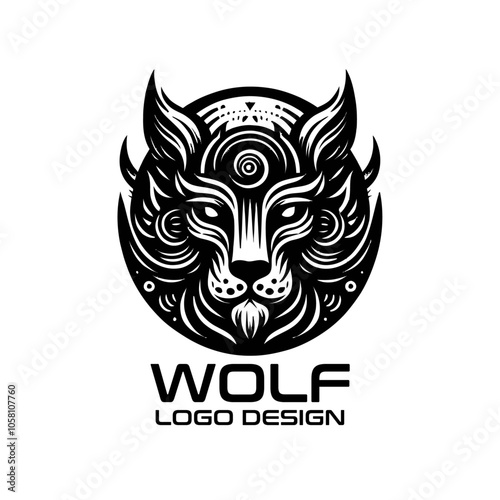 Wolf Vector Logo Design