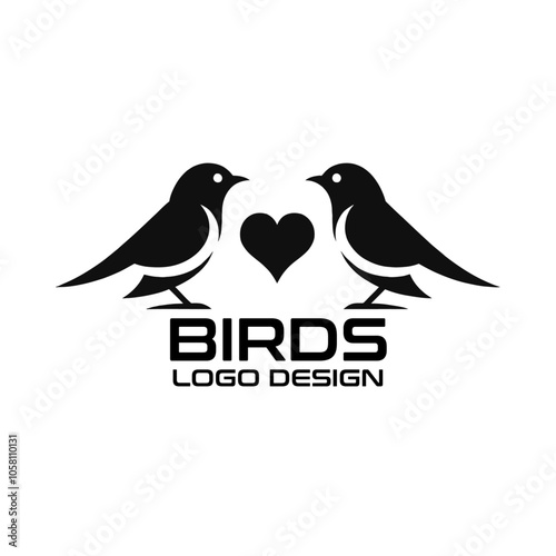 Birds Vector Logo Design photo