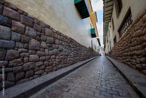 Strolling through the streets of Cusco is like stepping into a living museum where every corner tells a story of ancient civilizations and colonial grandeur. photo