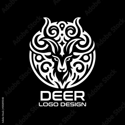 Deer Vector Logo Design