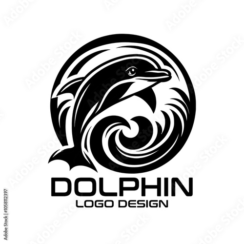 Dolphin Vector Logo Design