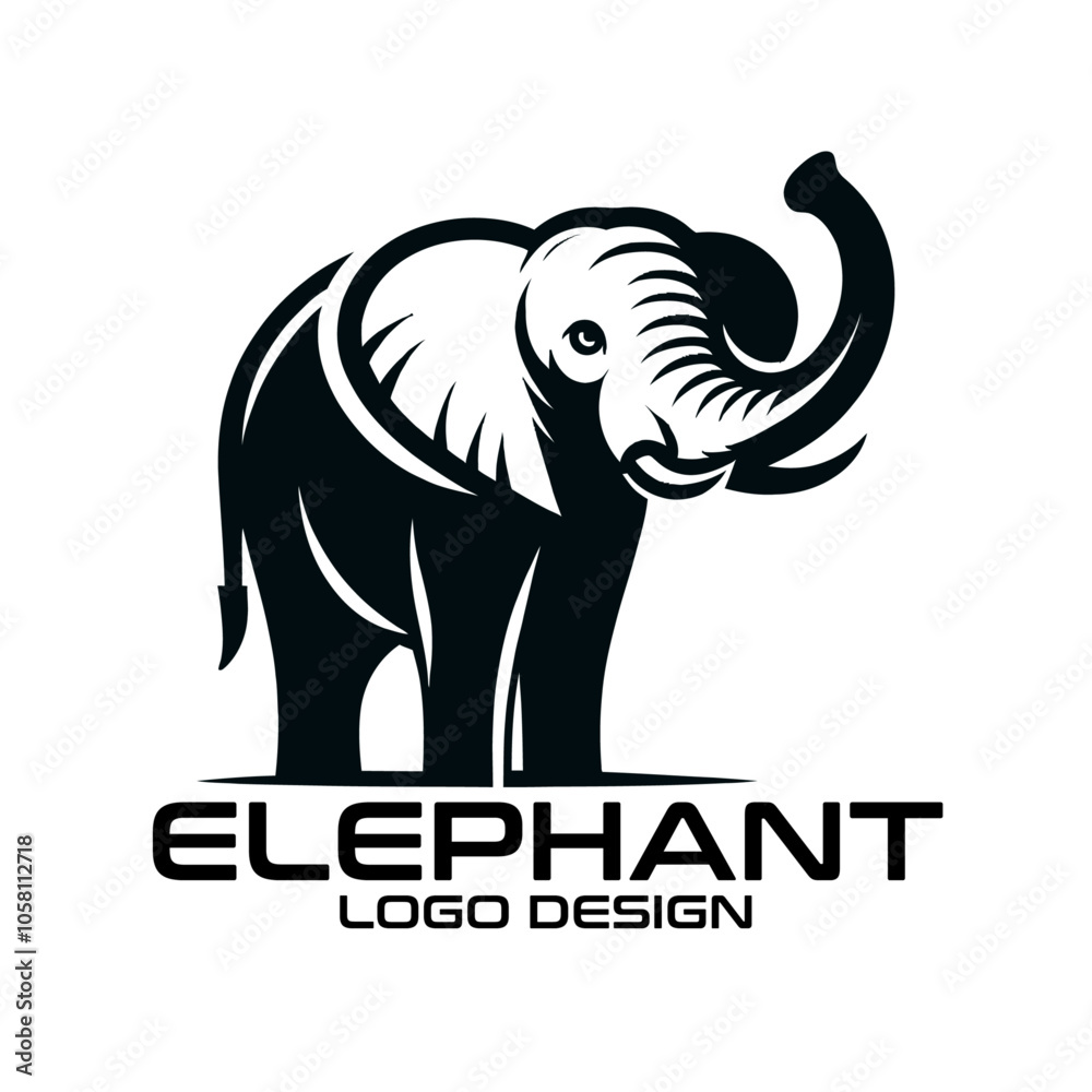 Obraz premium Elephant Vector Logo Design