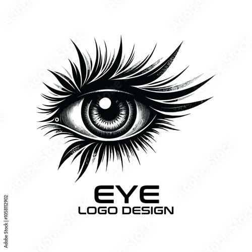 Eye Vector Logo Design 