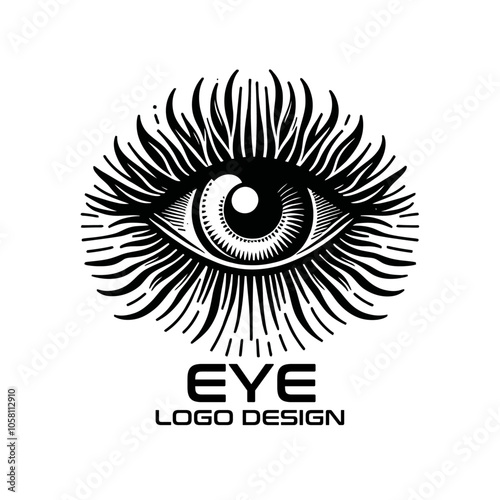 Eye Vector Logo Design 