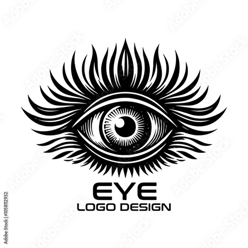 Eye Vector Logo Design 