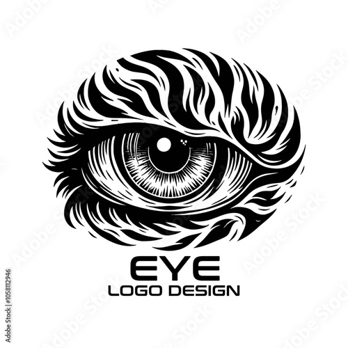 Eye Vector Logo Design 