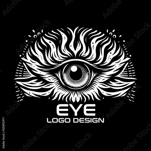 Eye Vector Logo Design 