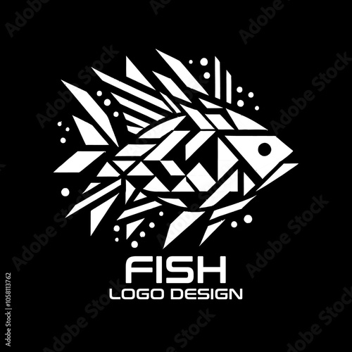 Fish Vector Logo Design 