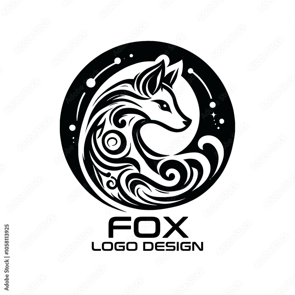 Fox Vector Logo Design Fox Vector Logo Design