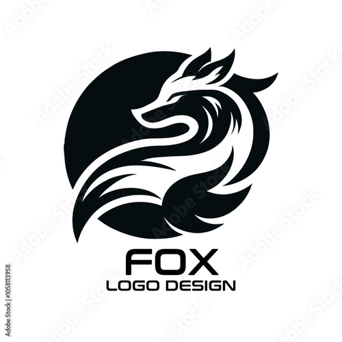 Fox Vector Logo Design photo