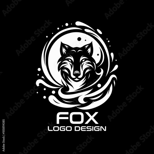 Fox Vector Logo Design photo