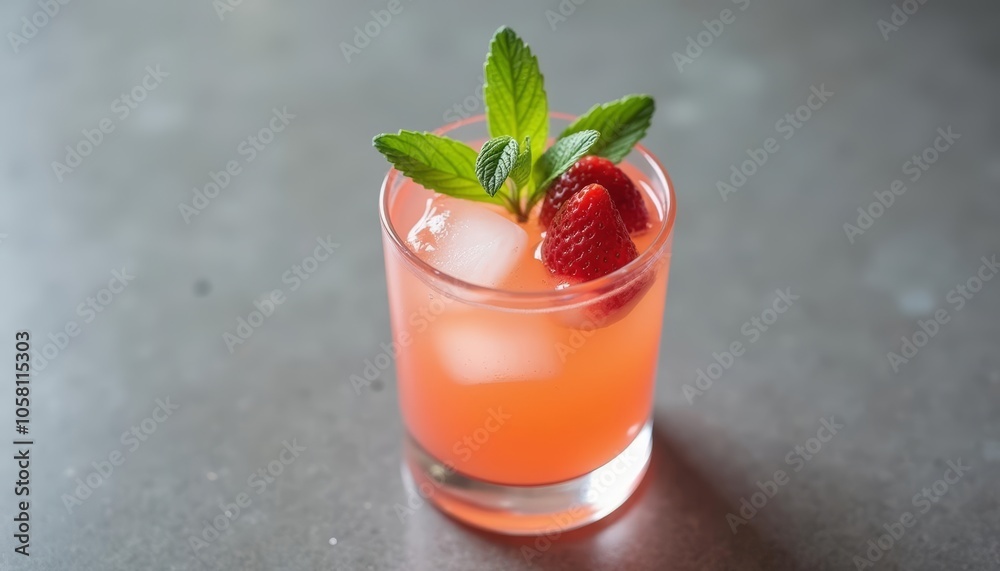 Refreshing summer cocktail with a twist Refreshing summer cocktail with a twist