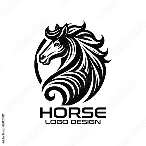 Horse Vector Logo Design