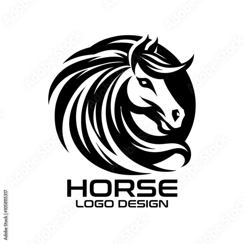 Horse Vector Logo Design