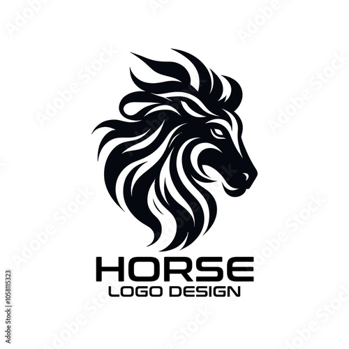 Horse Vector Logo Design