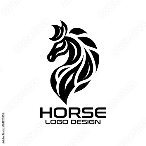 Horse Vector Logo Design