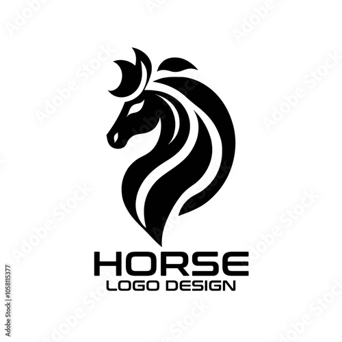 Horse Vector Logo Design