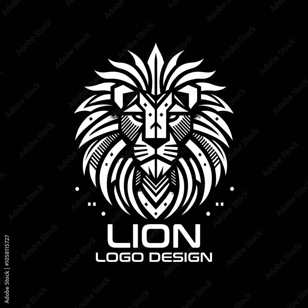 Obraz premium Lion Vector Logo Design