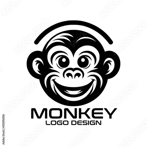 Monkey Vector Logo Design