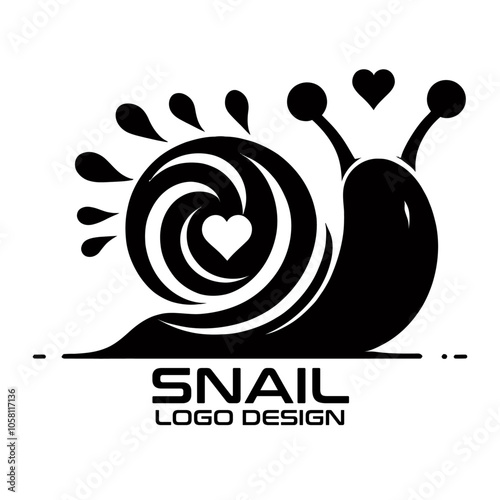 Snail Vector Logo Design
