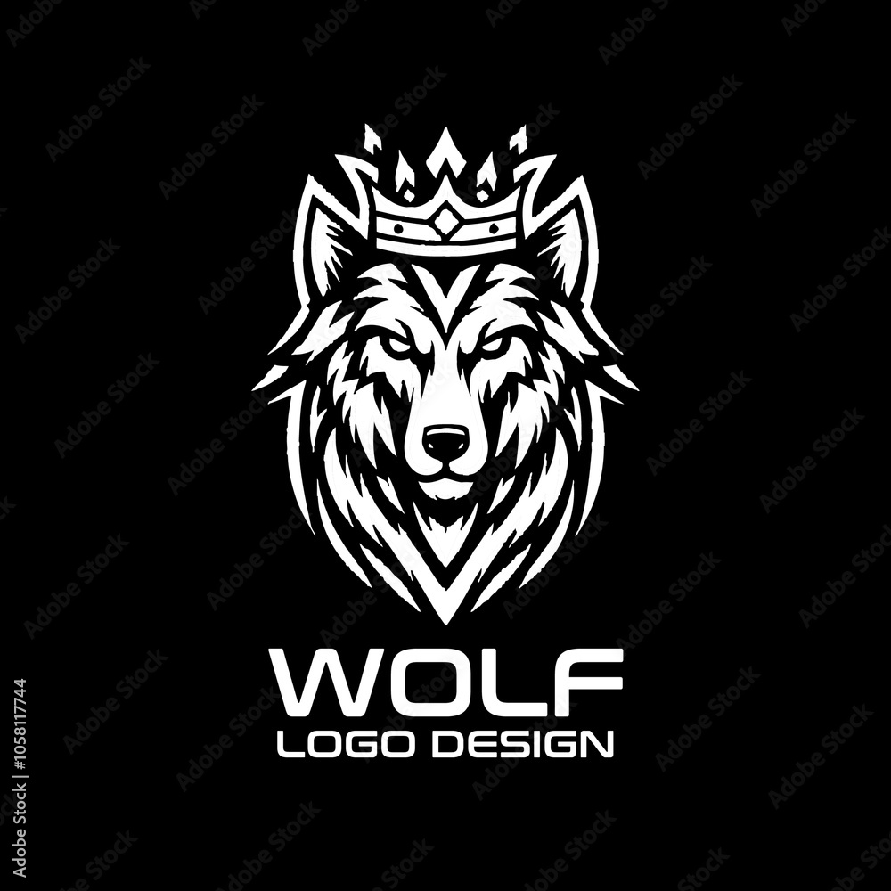 Wolf Vector Logo Design Wolf Vector Logo Design