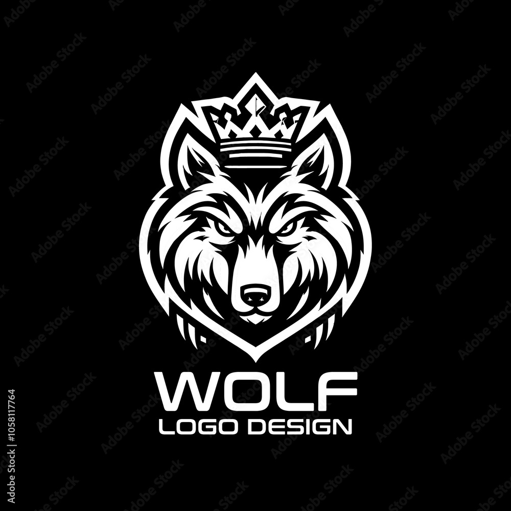 Wolf Vector Logo Design Wolf Vector Logo Design