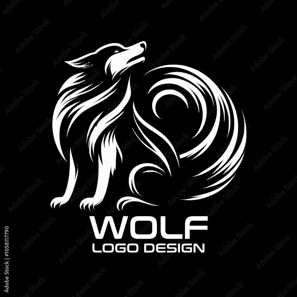 Wolf Vector Logo Design