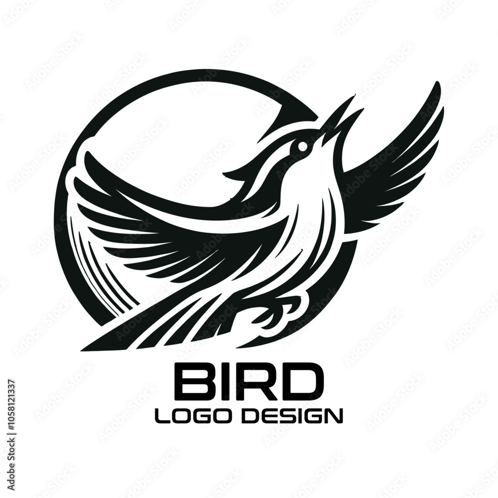 Obraz premium Bird Vector Logo Design