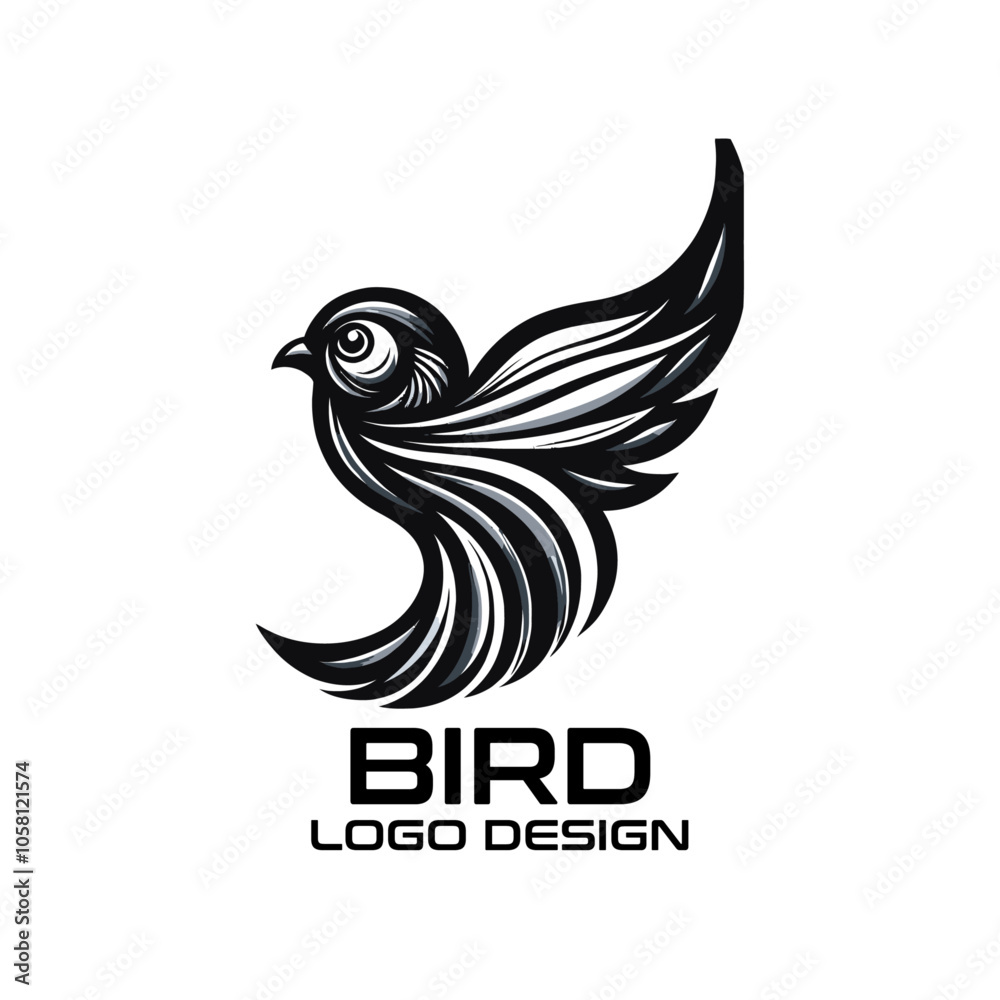 Obraz premium Bird Vector Logo Design