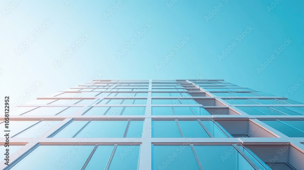 Stunning 3D Render of a High-Rise Building Stunning 3D Render of a High-Rise Building