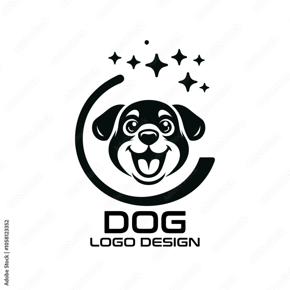 Dog Vector Logo Design Dog Vector Logo Design