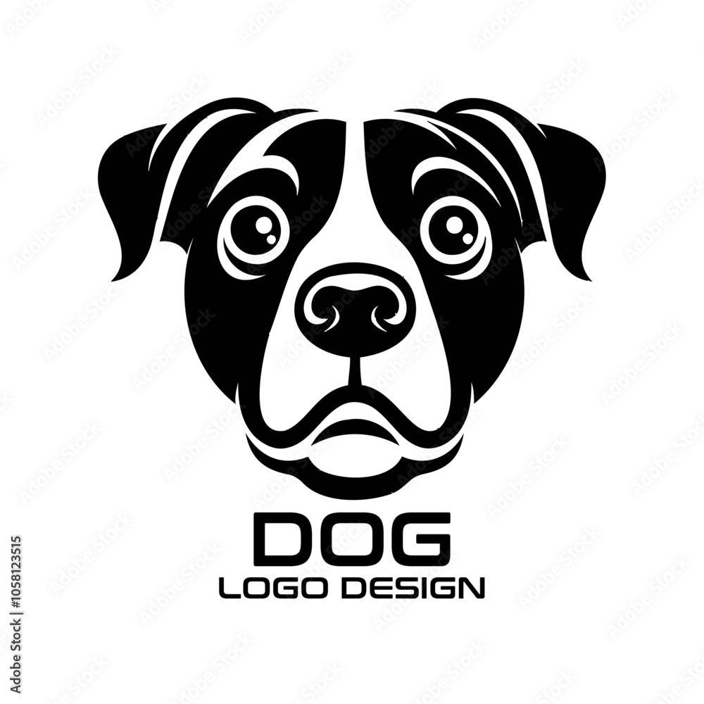 Dog Vector Logo Design Dog Vector Logo Design