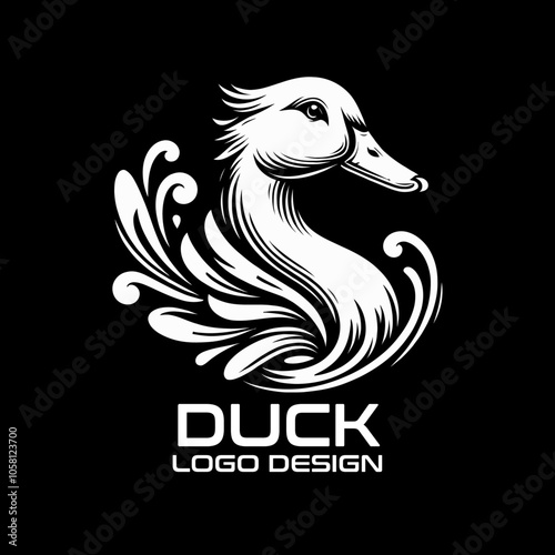 Duck Vector Logo Design