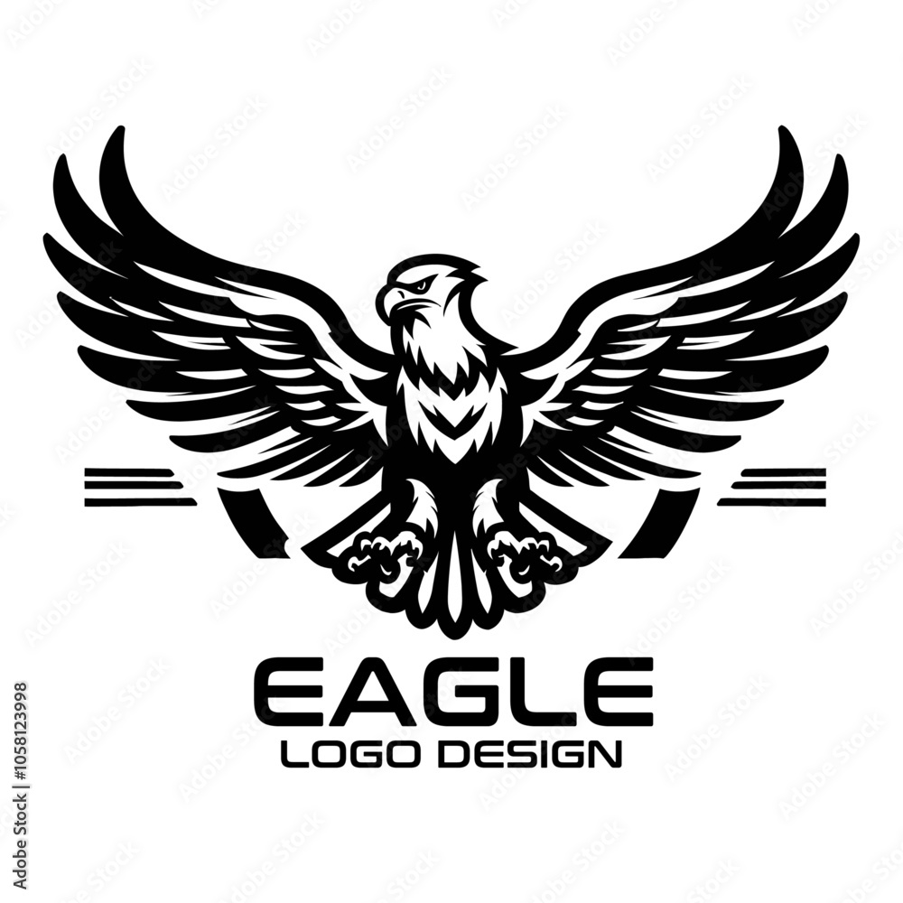 Obraz premium Eagle Vector Logo Design