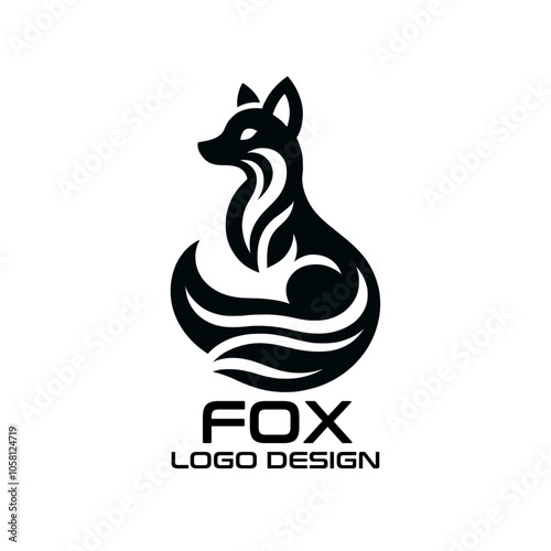 Wallpaper Mural Fox Vector Logo Design Torontodigital.ca