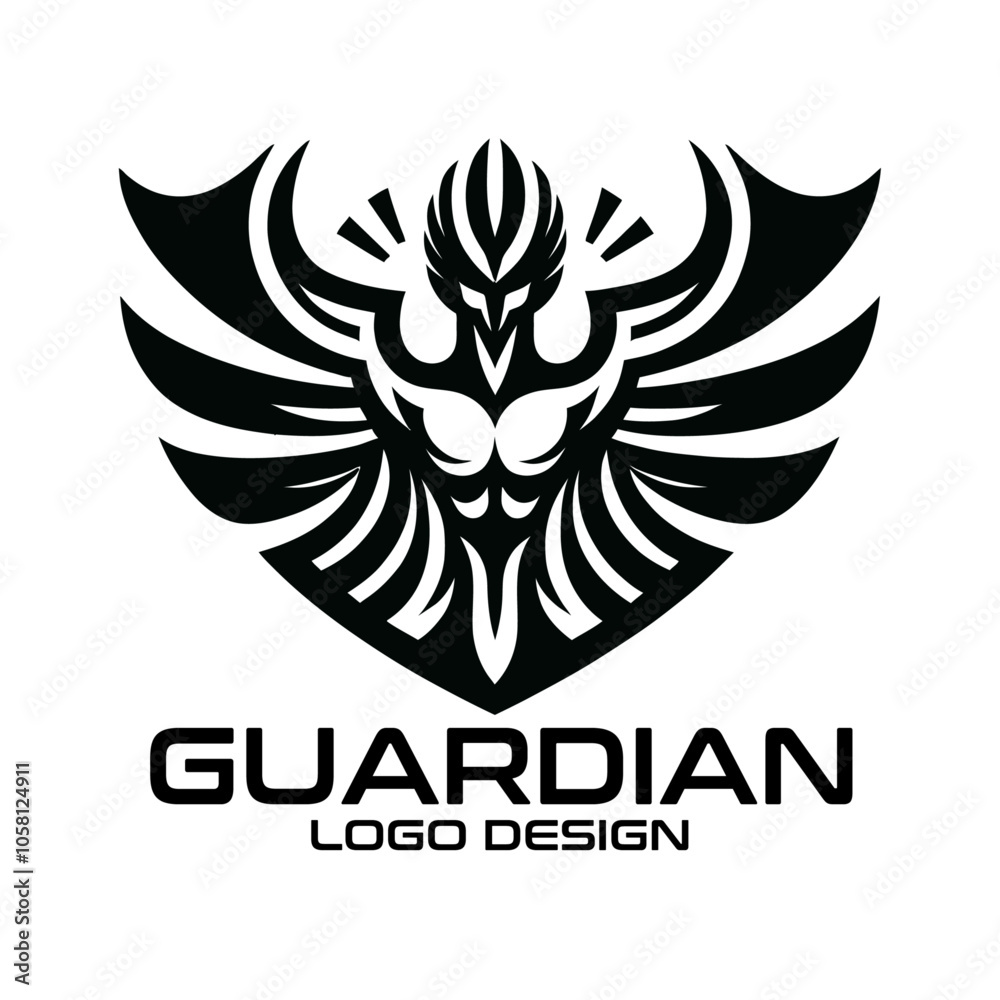 Obraz premium Guardian Vector Logo Design