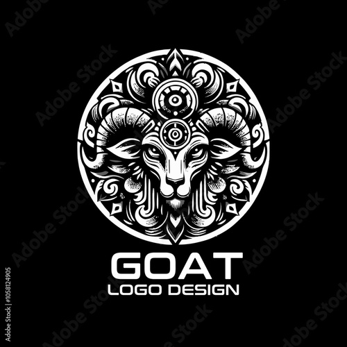 Goat Vector Logo Design