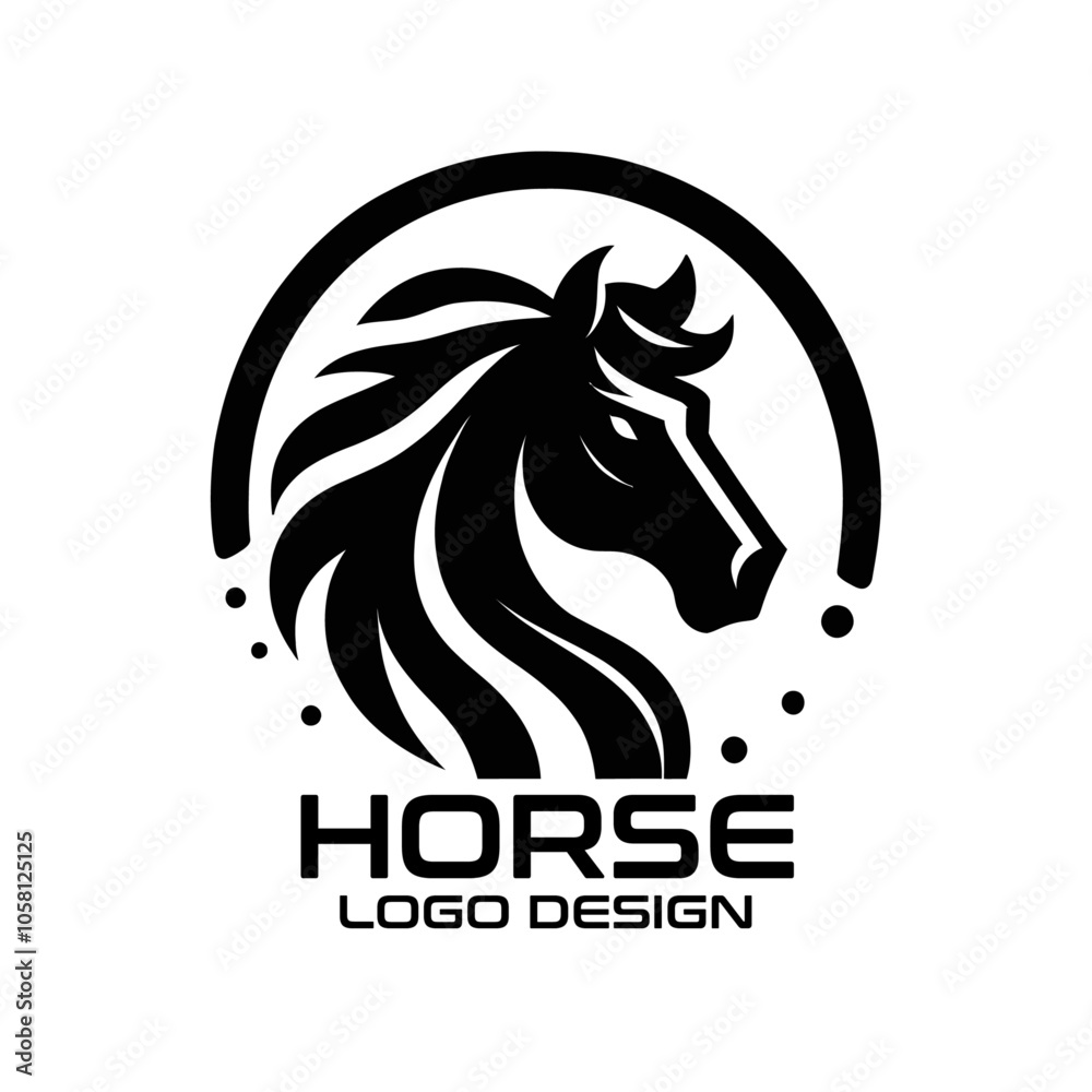 Fototapeta premium Horse Vector Logo Design