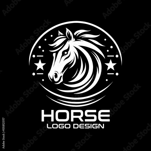 Horse Vector Logo Design