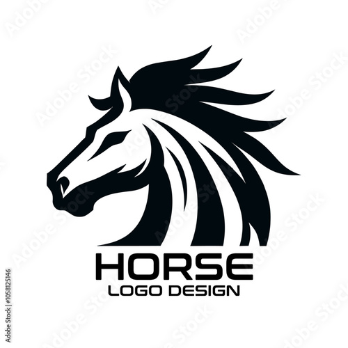 Horse Vector Logo Design